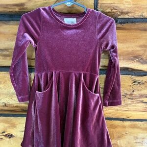 Velvety Vignette dress with bloomers size 18-24 months